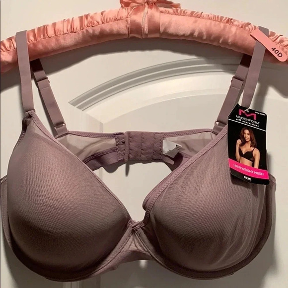 Maidenform Other - Maidenform Demi Cup Bra Mesh 40D